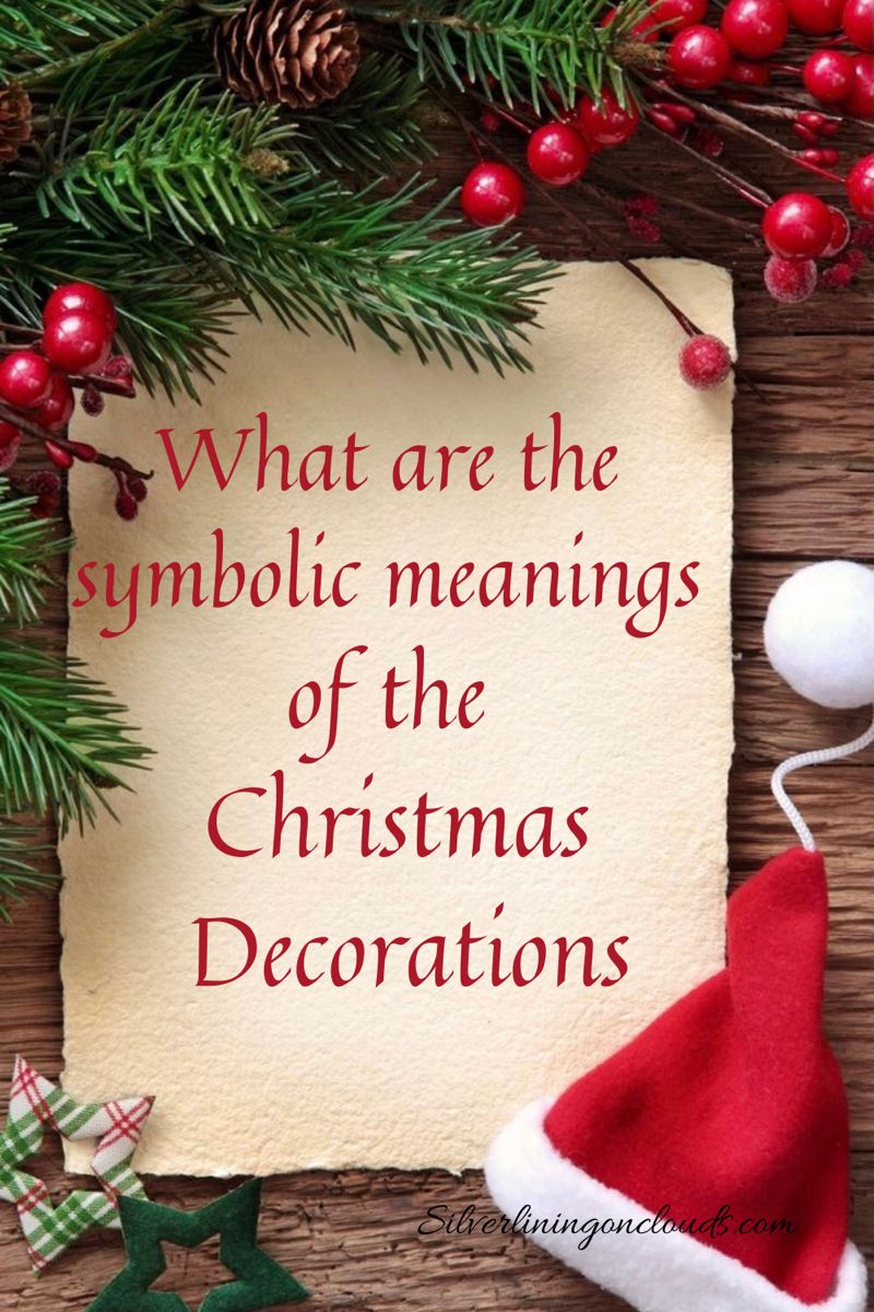 What are the Symbolic meanings of the Christmas Decorations