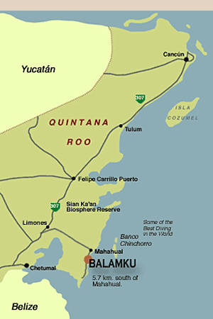 cancun quintana roo mexico map Costa Maya Hotel Near Mahahual Majahual Mexico Map And Location Balamku Inn Quintana Roo Mahahual cancun quintana roo mexico map