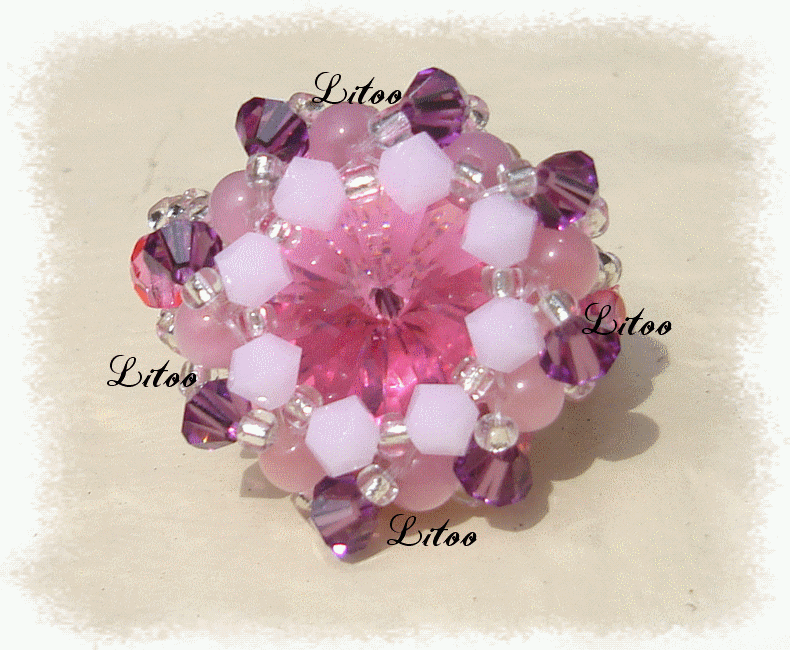 Schéma gratuit de la Bague Starlette en Cristal de Swarovski ... Schéma gratuit de la Bague Starlette en Cristal de Swarovski ...