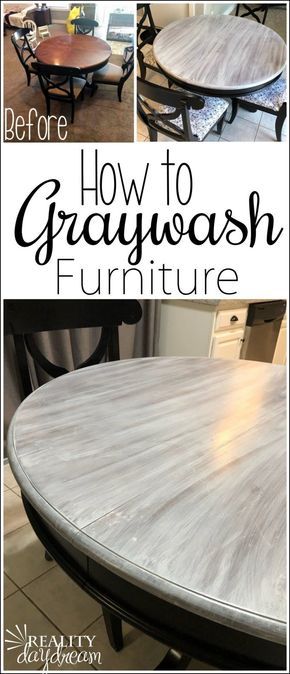 Farmhouse Graywash Technique - Reality Daydream