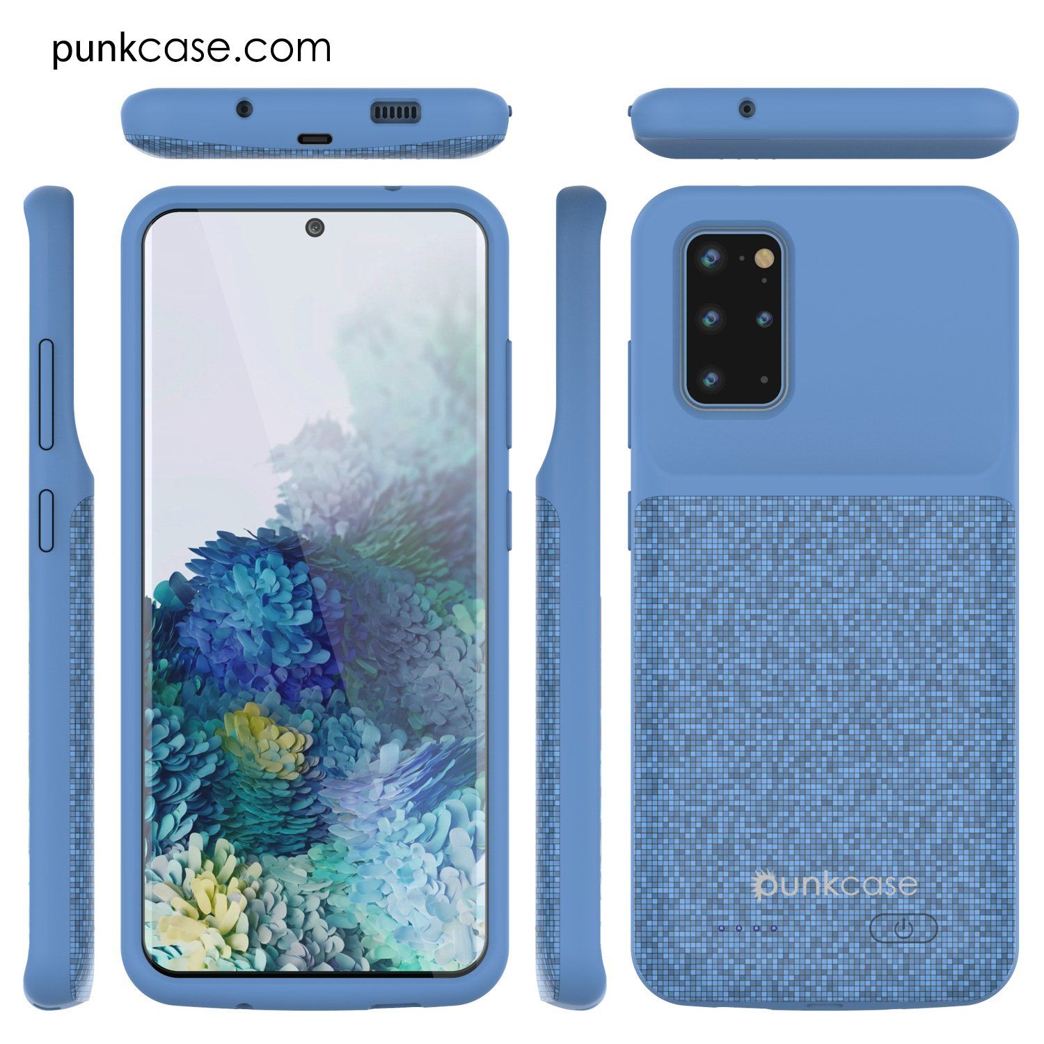 Punkjuice S Plus Battery Case Patterned Blue Fast Charging Power Juice Bank With 6000mah Battery Cases Case Fast Charging Punkjuice S Plus Battery Case Patterned Blue Fast Charging Power Juice Bank With 6000mah Battery Cases Case Fast Charging