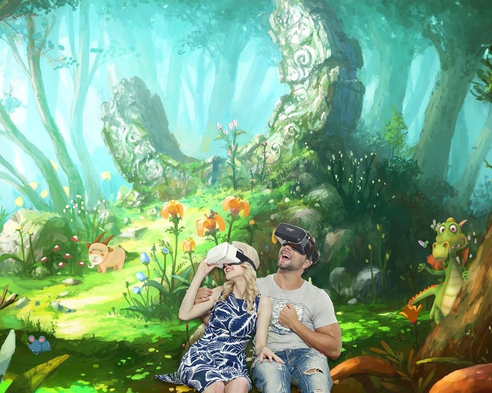 Virtual Reality Relaxation Casque Realite Virtuelle Realite