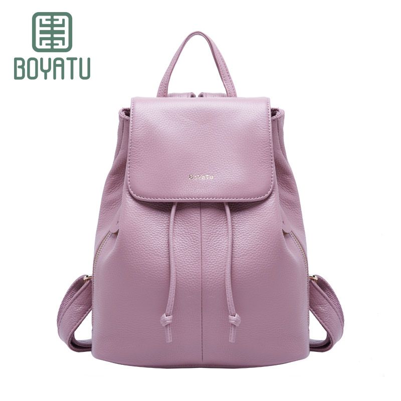 Women Leather Backpack Luxury Designer Travel Shoulder Bag Female Backpack For Girls Ladies Bagpack Black backpacks