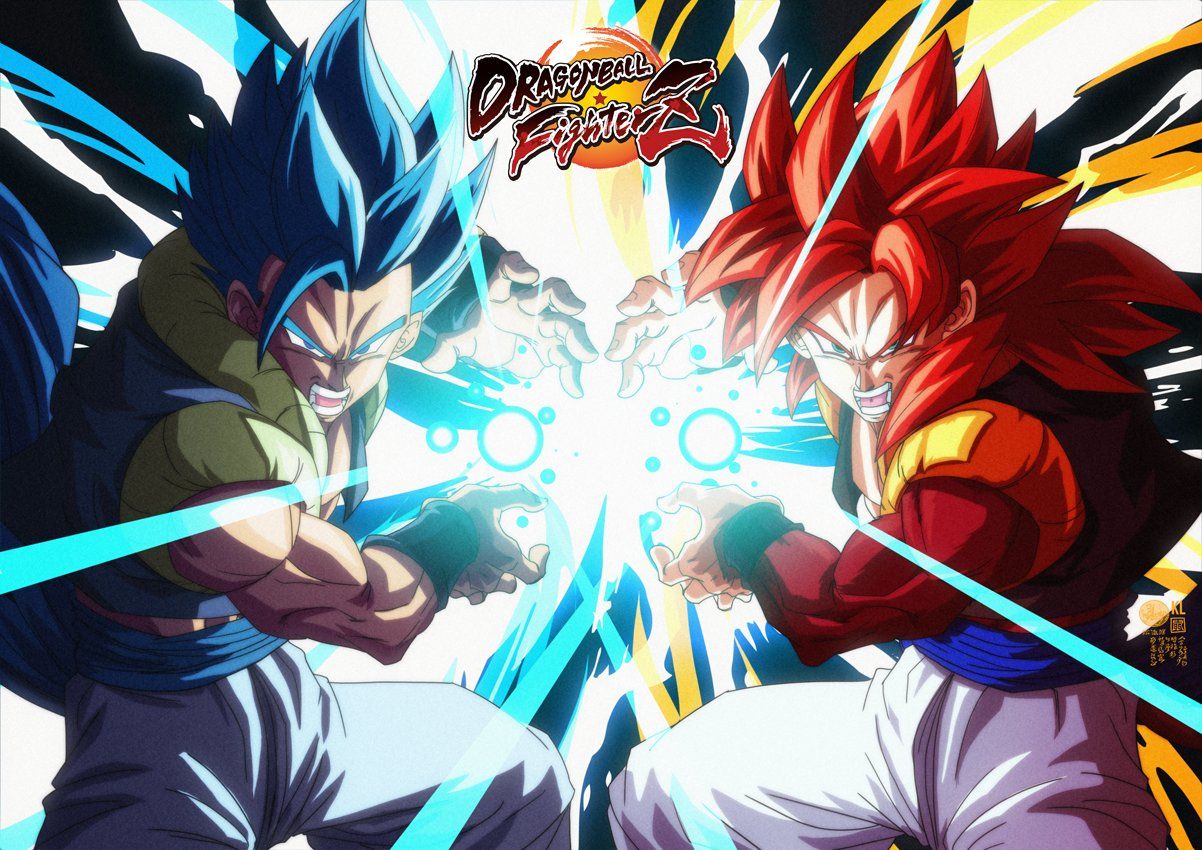 SSJ4 Gogeta(Manga Color) Dramatic Finish - Dragon Ball FighterZ