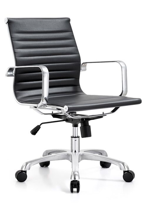 woodstock marketing joplin mid back eco leather chair lendkey
