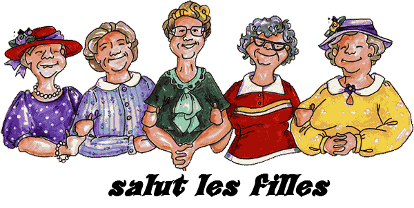 Résultat de recherche d'images pour "gif salut les copines"