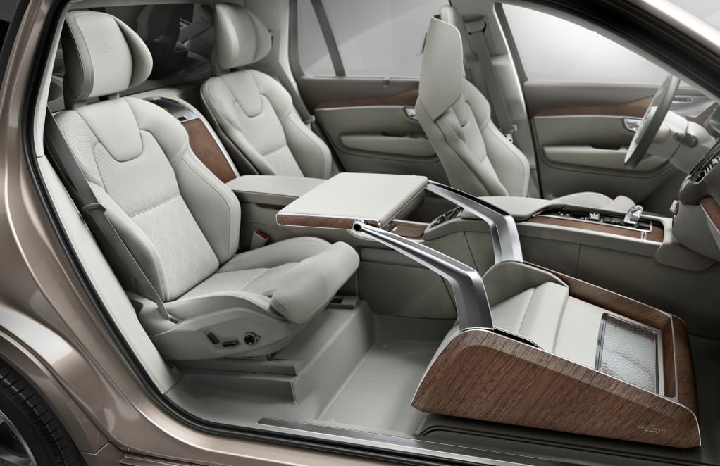 Volvo Brings First Class Seating To The Xc90 Luxury Car Interior Volvo Xc90, New Volvo Xc90 2019 Car Seat