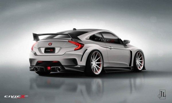 新型シビックを元に新たなタイプRをデザイン、クーペスタイルが斬新! : ゆめ痛 -自動車まとめブログ- 2016 Honda Civic Coupe, Honda Civic Sport, Honda Civic Hatchback, Civic Lx, Honda Accord, Honda Prelude, Acura Tsx, Honda Type R, Honda Motors