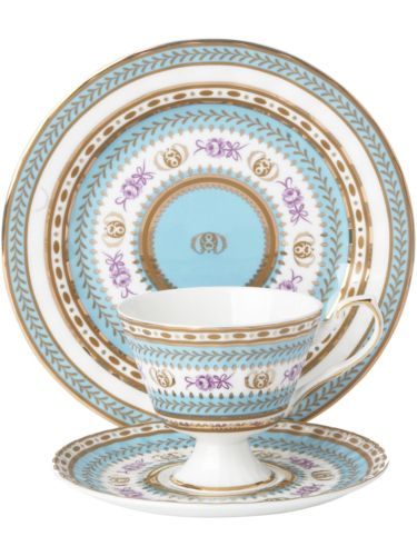 Royal Pembroke Edwards Fine Bone China Turquoise Tea Set From Royal Pembroke Edwards Fine Bone China Turquoise Tea Set From House Of Fraser