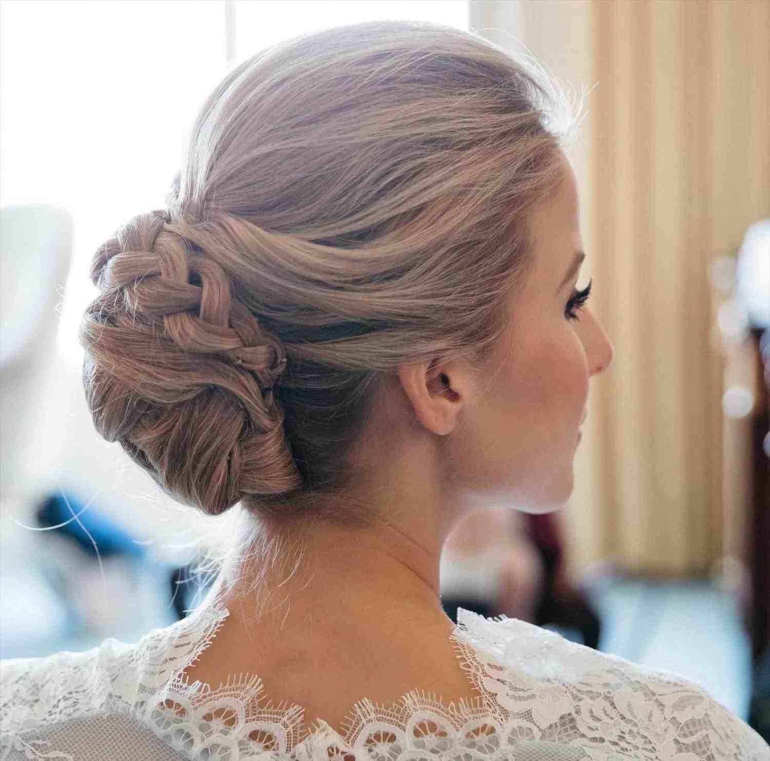 Indian Bridal Hairstyles Low Bun Braided Hairstyles For Wedding
