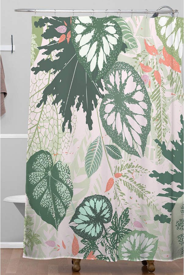 Deny Designs Iveta Abolina Floral Goodness Shower Curtain Reviews Shower Curtains Bed Bath Macy S Design Baby Clothes Shops Floral