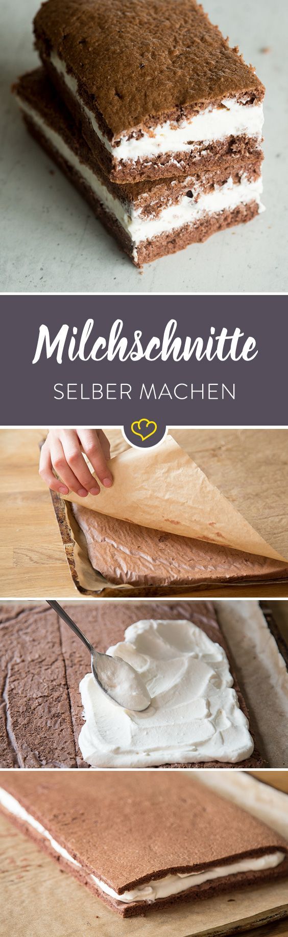 Schoko-Sahne-Biskuit à la Milchschnitte #la