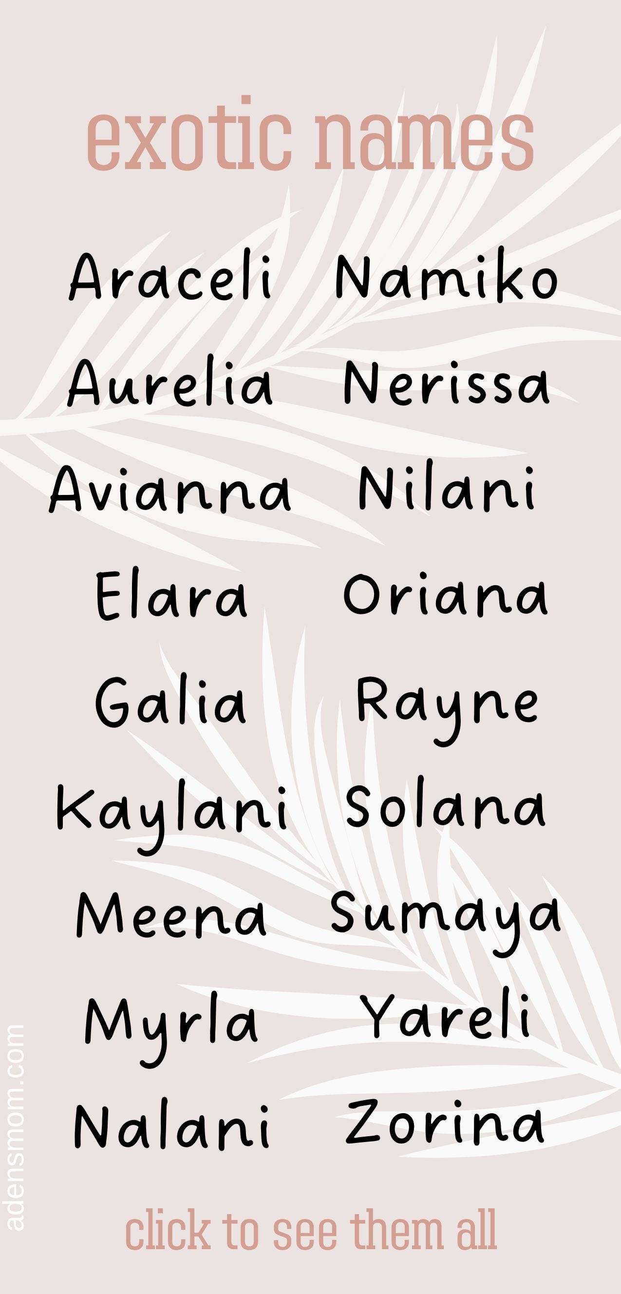 200 Exotic Girl Names With Meanings Arabic Names Girls Exotic Names 200 Exotic Girl Names With Meanings Arabic Names Girls Exotic Names