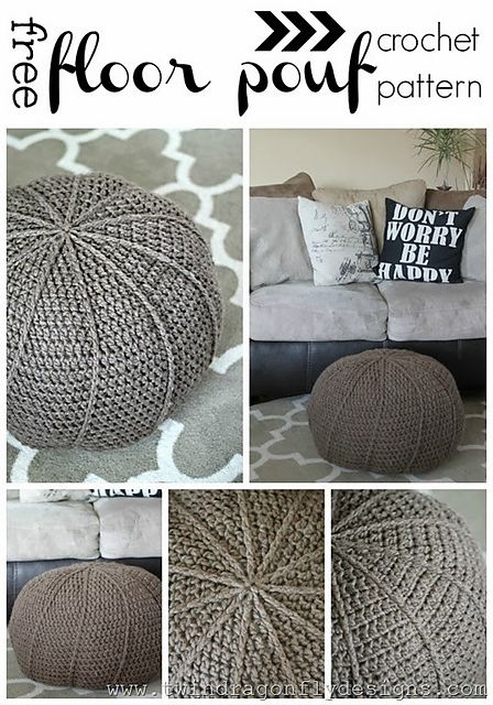 Ravelry Crochet Floor Pouf Pattern Pattern By Dragon Fly Designs Beauteous Knitted Floor Pouf Pattern Ravelry Crochet Floor Pouf Pattern Pattern By Dragon Fly Designs Beauteous Knitted Floor Pouf Pattern