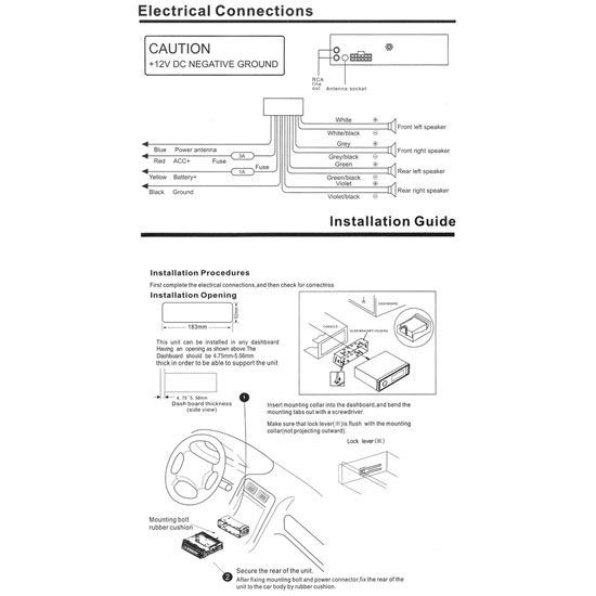 Each in-dash receiver from Pyle Audio has extensive instructions! | Car