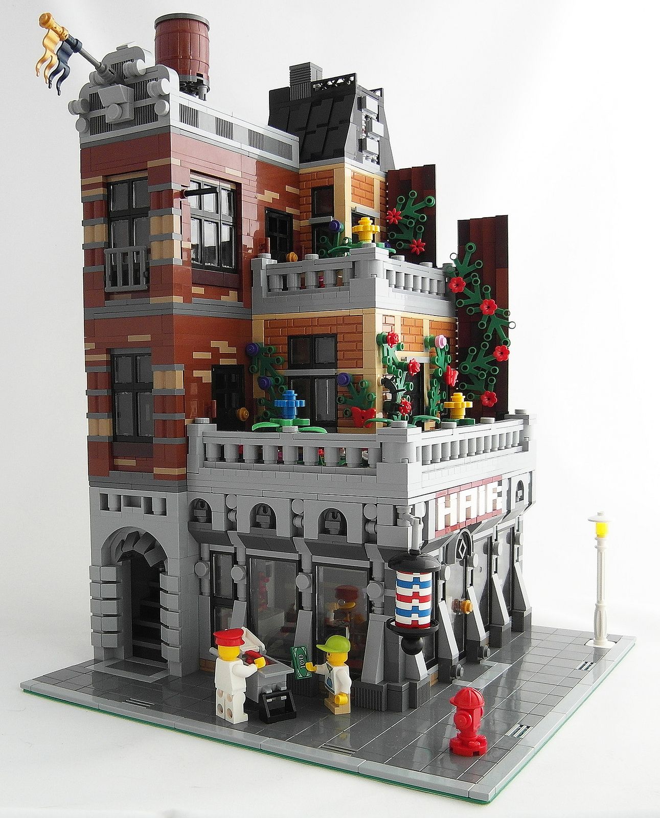 Terrace Apartment 4 Legos Pinterest Lego Modular And Terrace Apartment 4 Flickr Photo Sharing