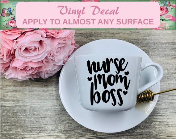 Download Nurse Mom Boss Nurse Mom Boss DecalNurse Decal Nurse Mom ...