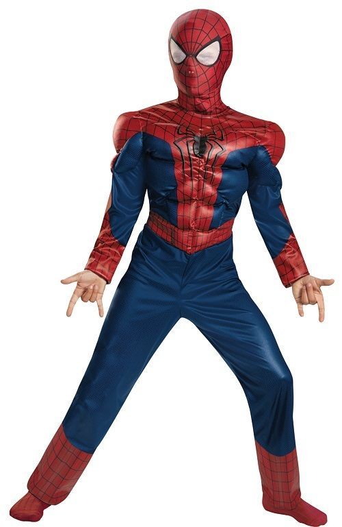 marvel avengers boys spiderman halloween costume s m completeoutfit