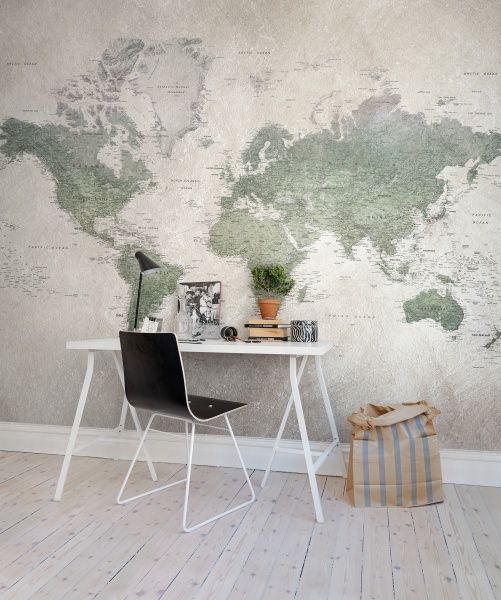 Wall mural R13901 School Atlas tienerkamer Pinterest Atlas - murales con fotos Wall mural R13901 School Atlas tienerkamer Pinterest Atlas - murales con fotos
