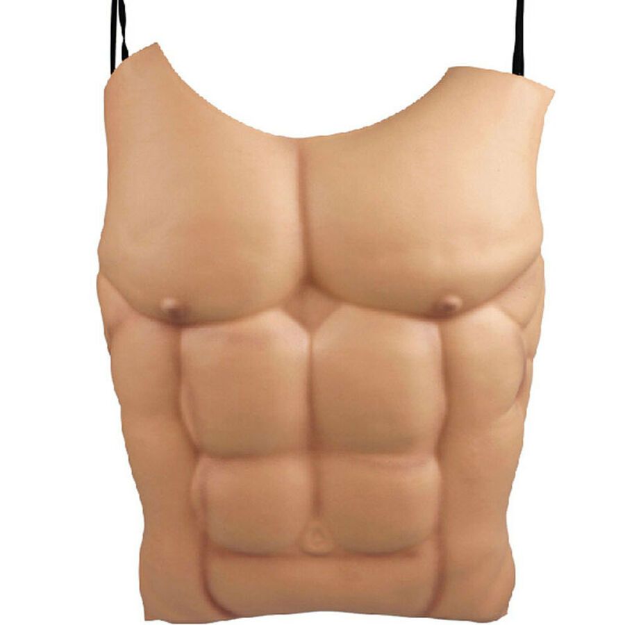 Halloween Fake Skin Muscle Chest Eva Fancy Funny Cosplay Prop Party Costume UK