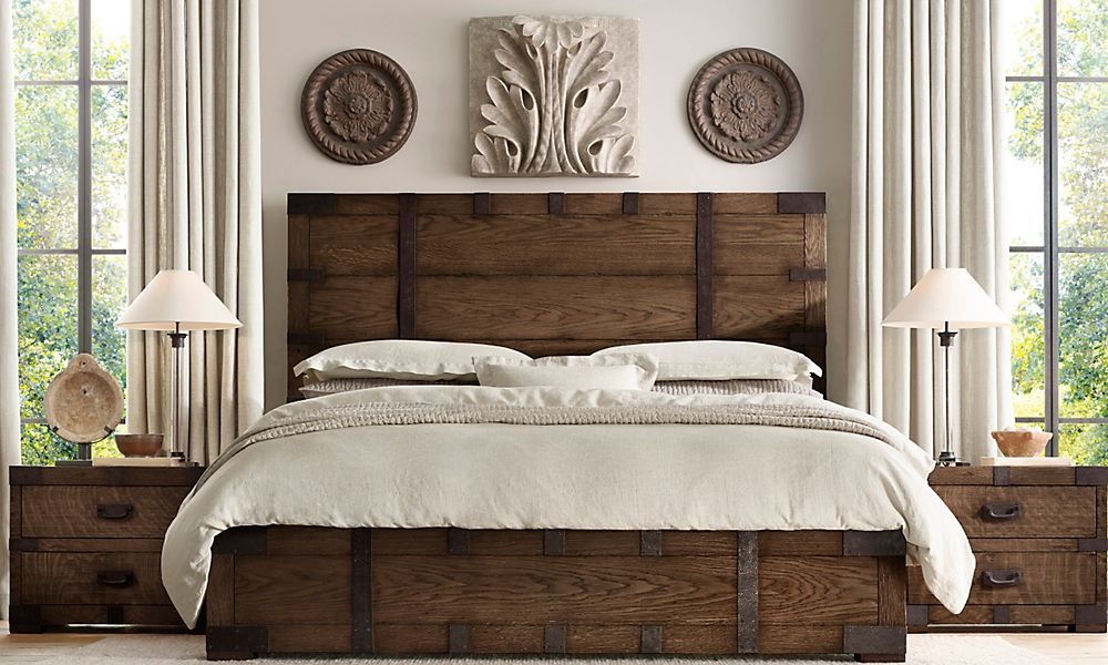 Restoration Hardware | Bedroom furniture sets, Brown ...