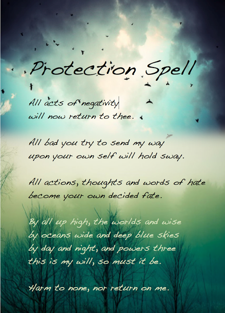 here is a protection spell that is specifically for when a person real wishes works