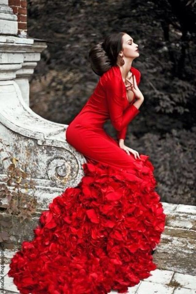 Funny Red Dresses