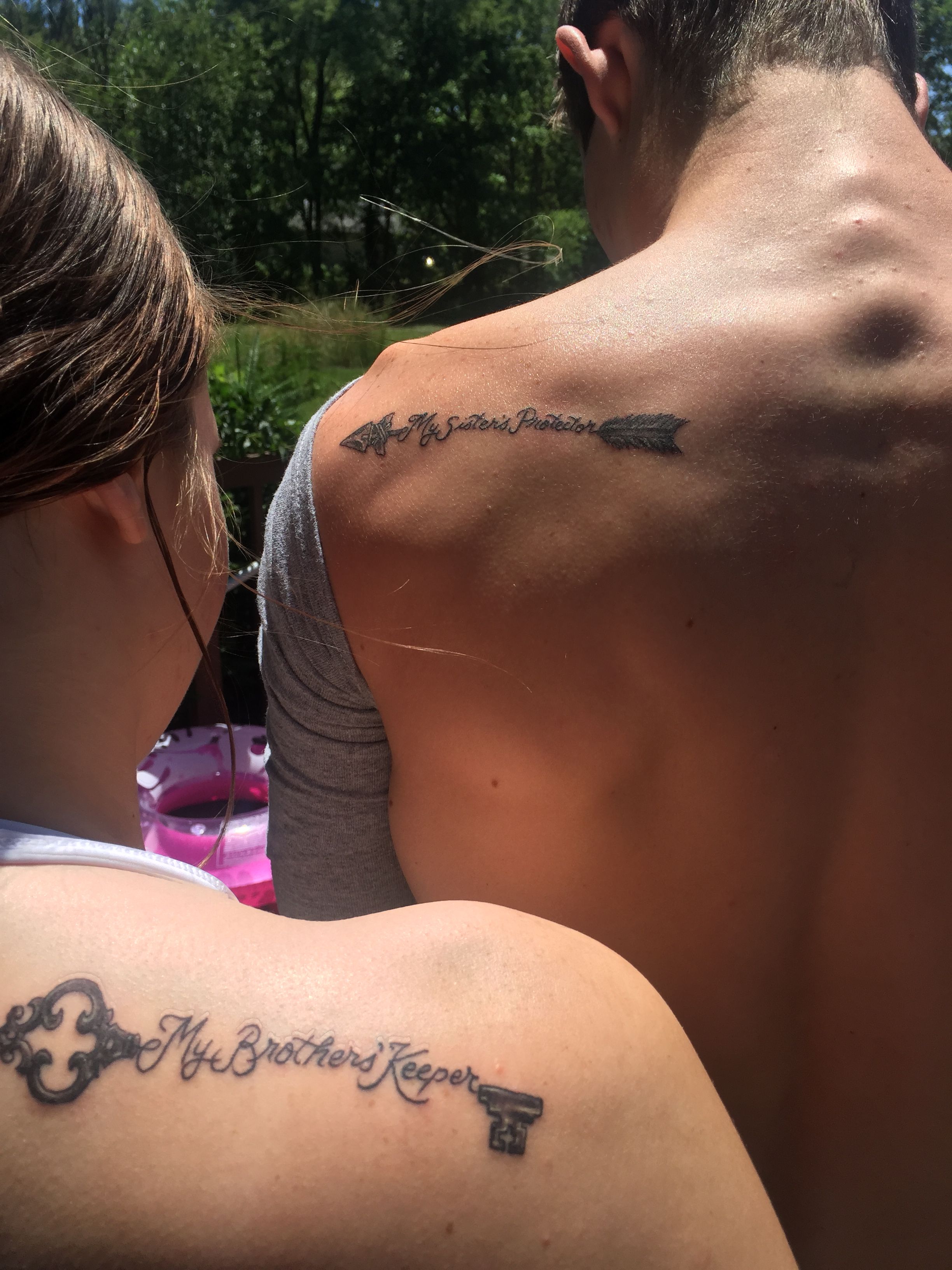 Mother Daughter Tattoos For Them I D Risk It All Because Of Her I Will Not Fall Tattoo Lettering Tattoos For Daughters Tattoo Quotes Foot Tattoos For Women