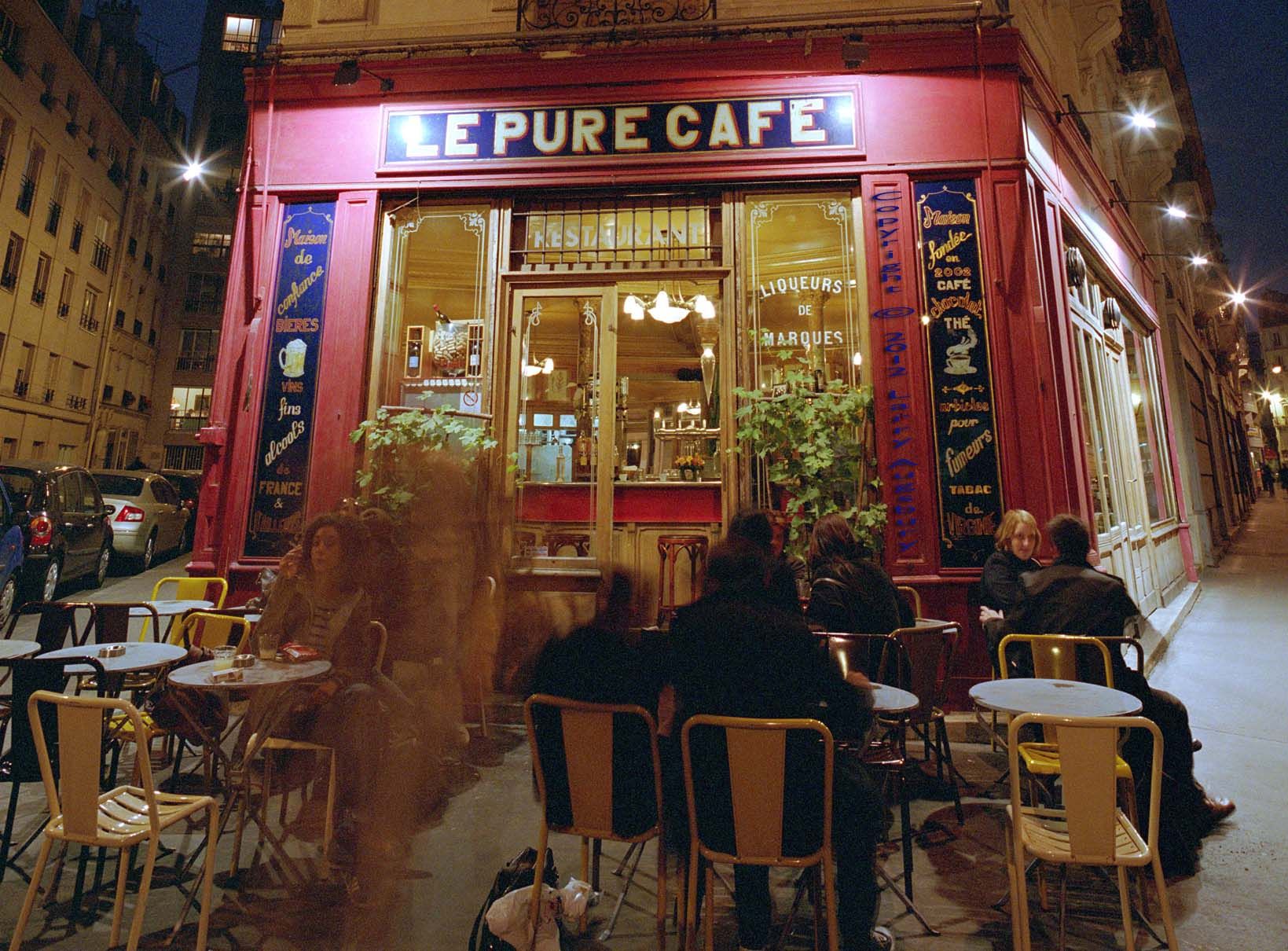 Le Pure Cafe Paris Before Sunset Le Pure Cafe Paris Before Sunset