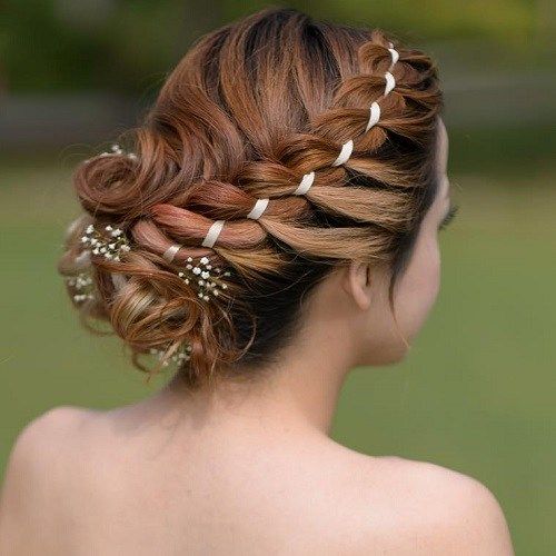 19 Ways To Up Your Braid Game Hair Styles Ribbon Hairstyle Track Hairstyles
