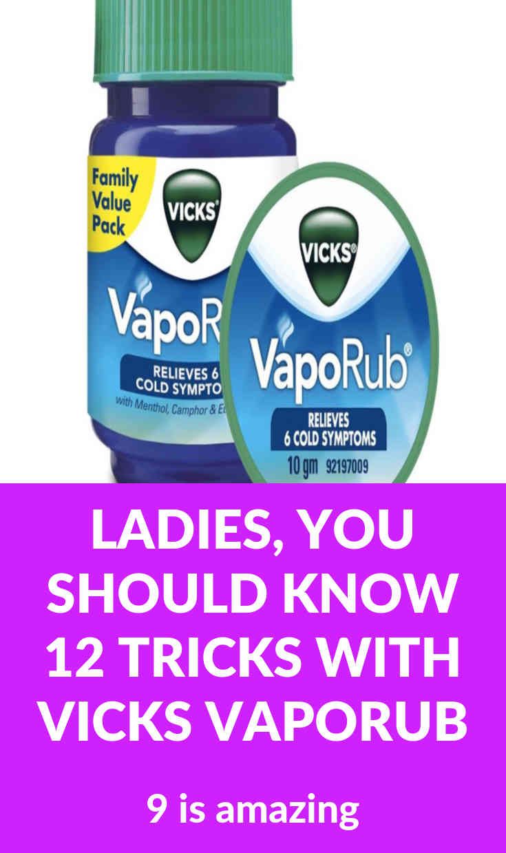 OK. Find more info on TRICKS VAPORUB Will leave you speechless. Amazing. #fitness