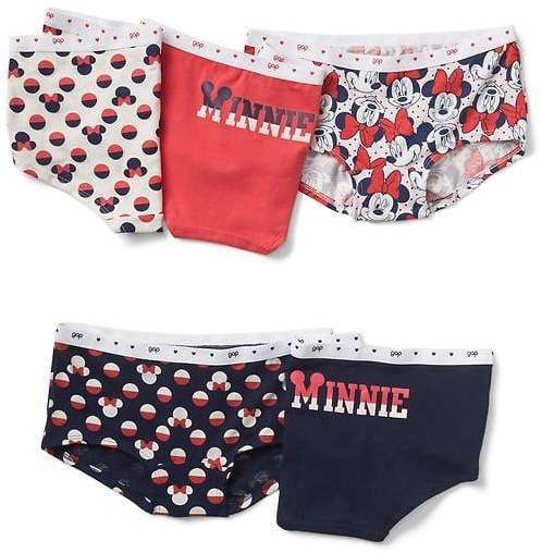 Disney Girls Minnie Mouse Underwear Pack of 5