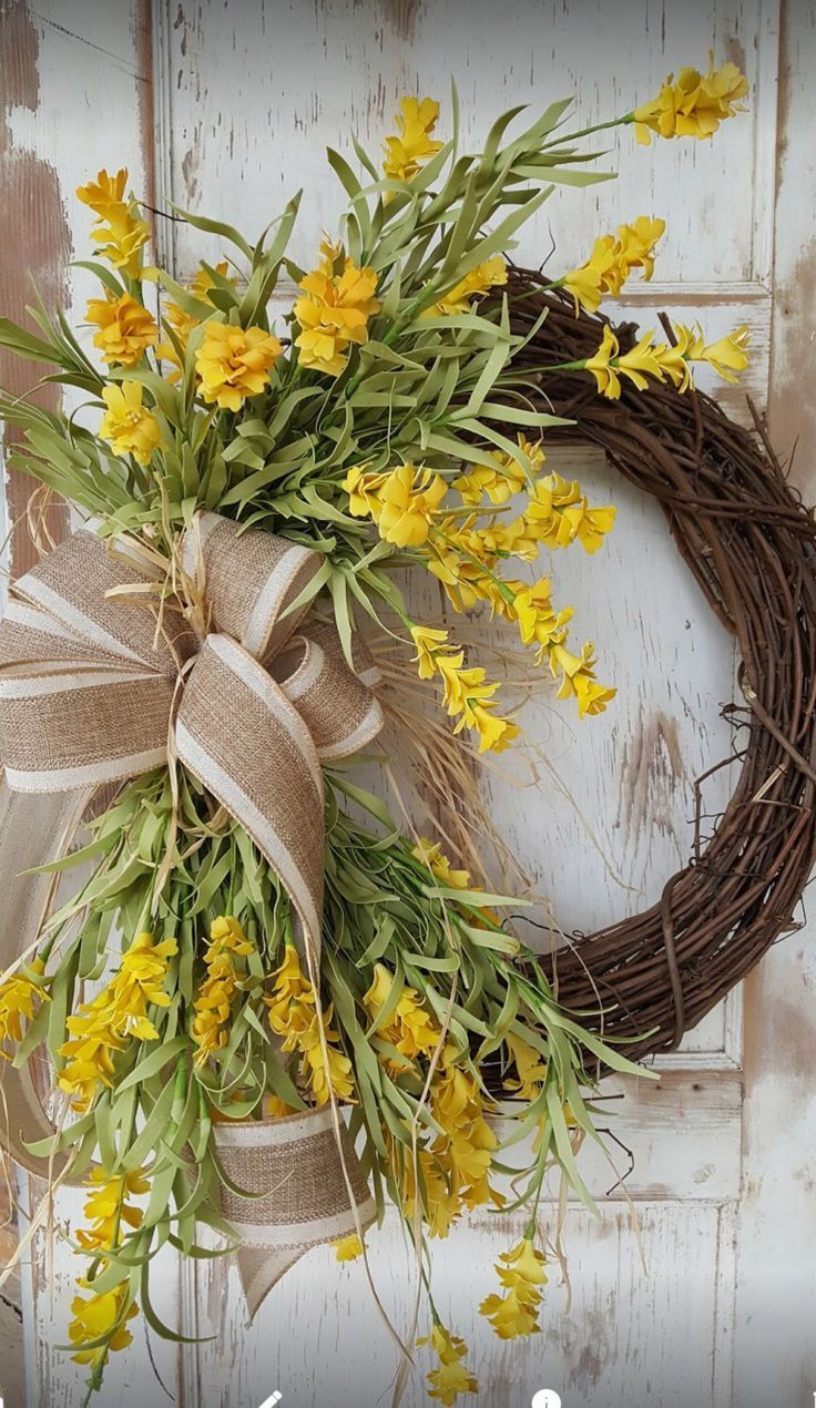 Front Door Wreath For All Seasons Wreaths Summer Wreath Front Door Spring Wreath Boxwood and Fern
