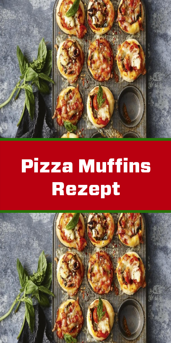 Pizza Muffins Rezept #appetizersforparty