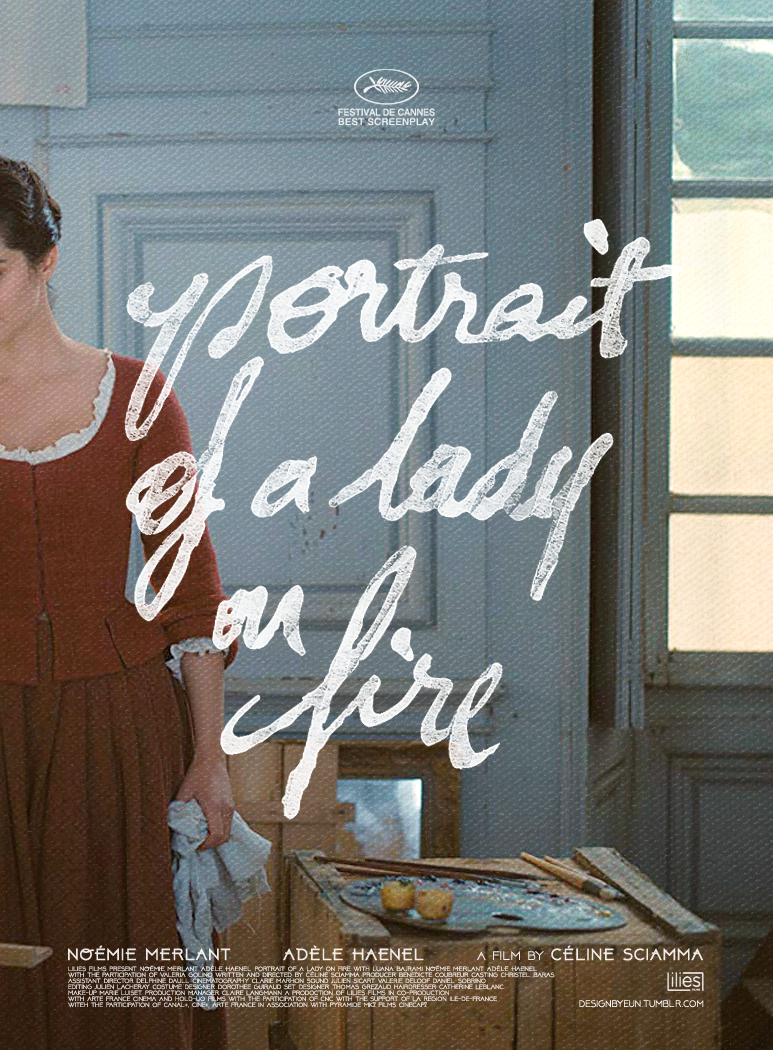 Portrait Of A Lady On Fire Tumblr Best Movie Posters Movie Posters Design Alternative Movie Posters