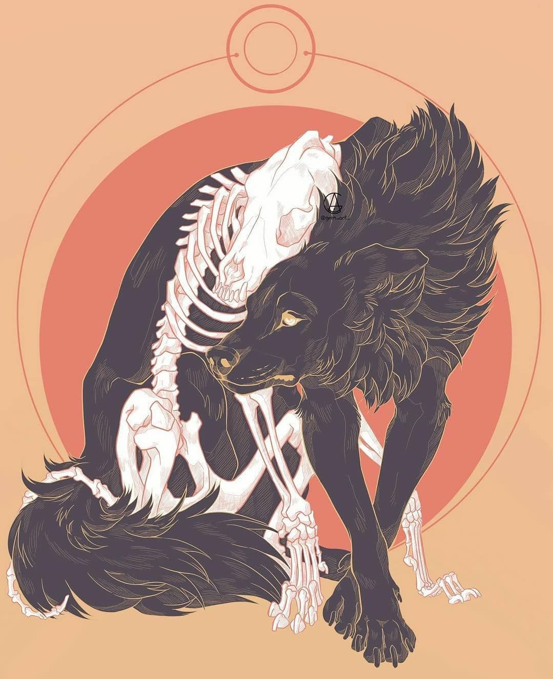 The Stygian Crypt on Instagram: “𝕬𝖗𝖙𝖎𝖘𝖙 𝖘𝖕𝖔𝖙𝖑𝖎𝖌𝖍𝖙: @gren_art_ 🤩 - Tag, like, comment, share 🙏🏻 . . . . #artesobscurae #wolfart #canineart #drawingchallenge #artchallenge…” Fantasy Creatures Art, Mythical Creatures Art, Animal Drawings, Cute Drawings, Canine Art, Creepy Art, Wolf Art, Art Challenge, Dark Fantasy Art