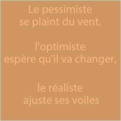 Un Realiste A Perdu Tout Espoir Citations Qui Font Du Bien Optimisme Citation