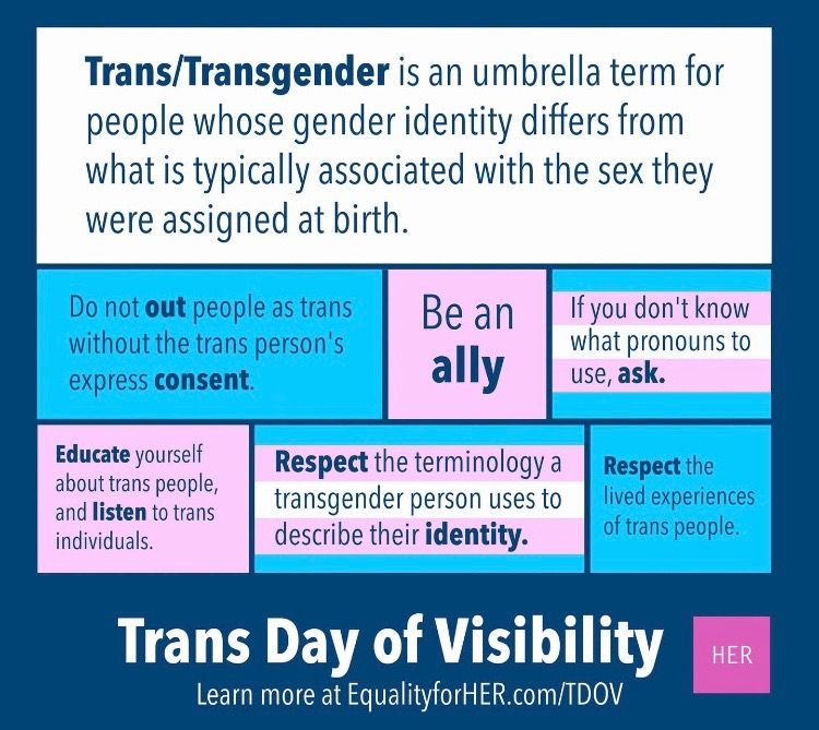 Pin by J Miller on P R I D E | Trans day of visibility, Gender