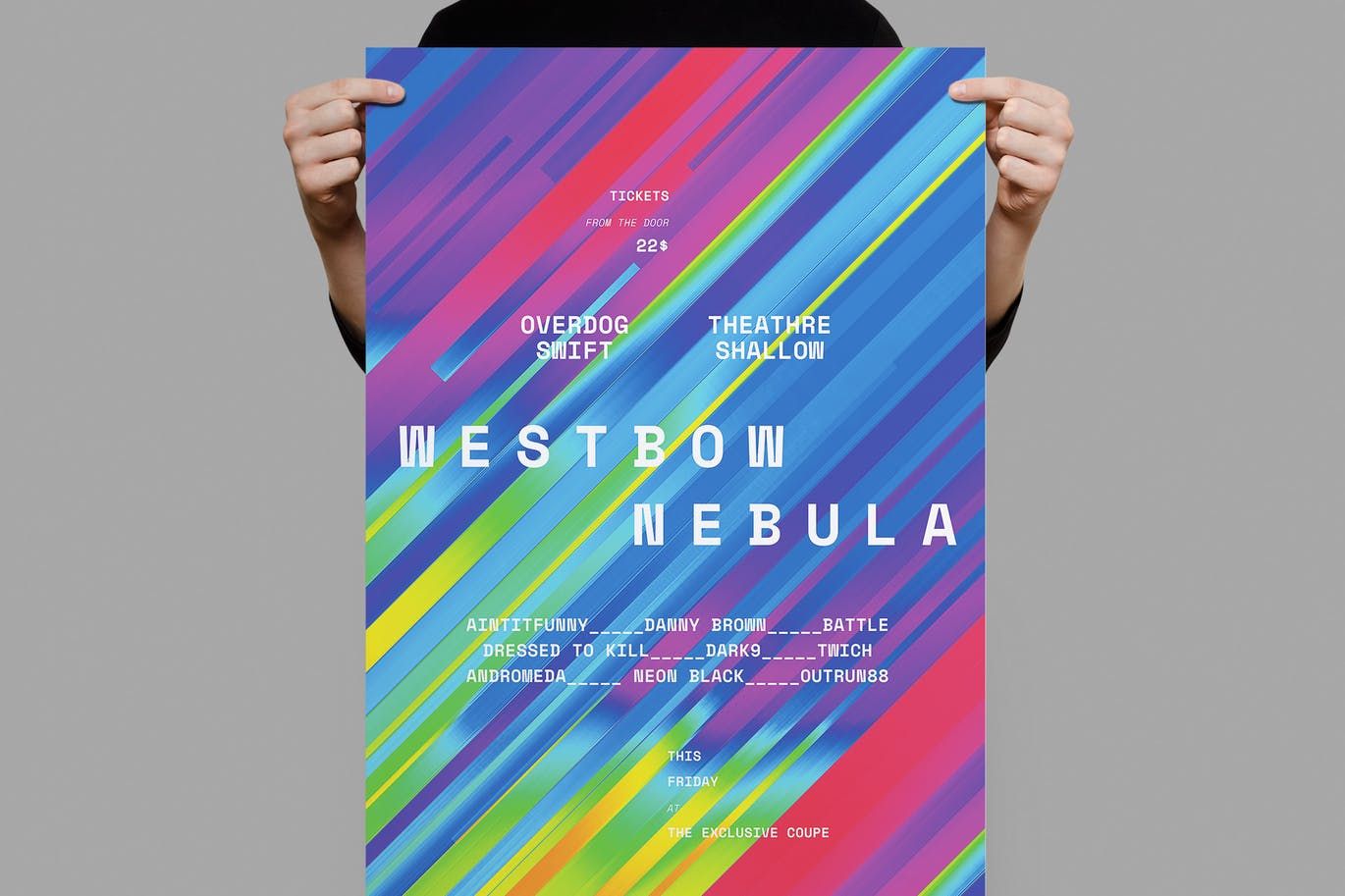 poster template for party club nightclub music event club flyer creator
