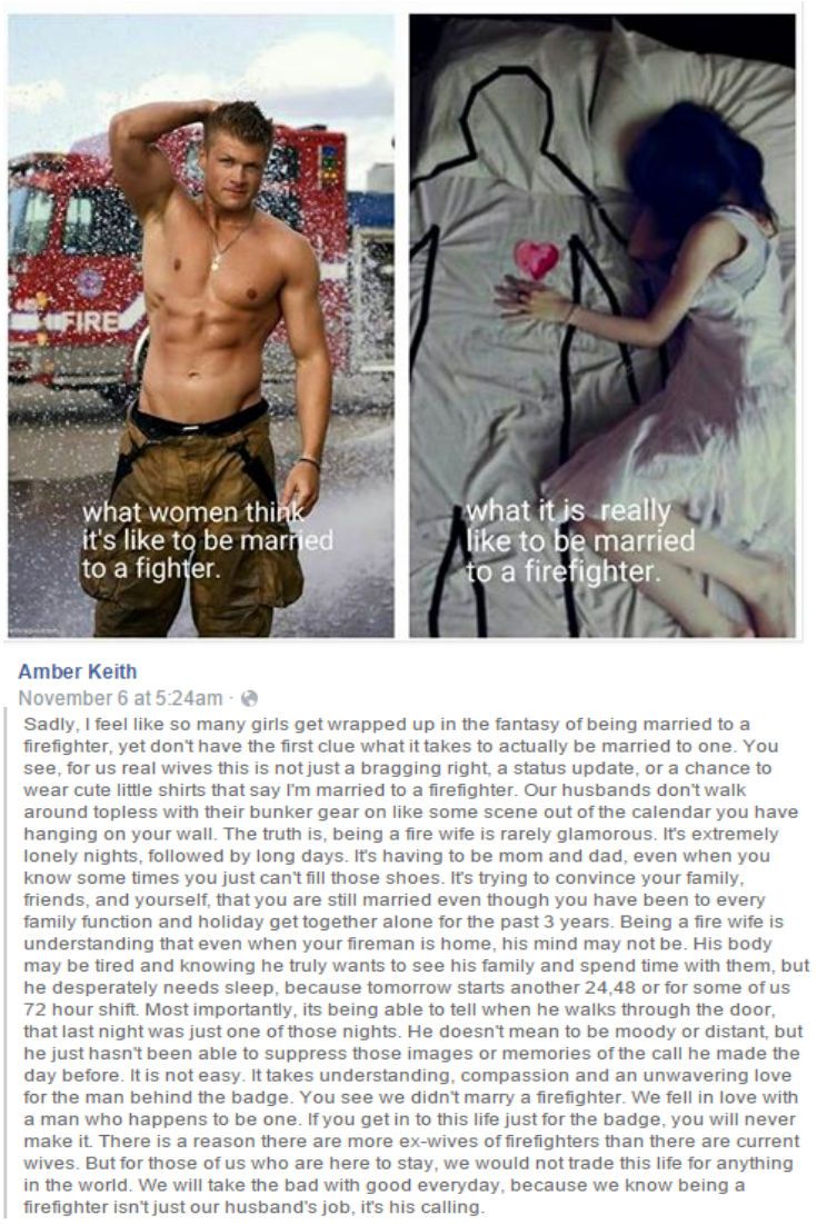Hard dating firefighter
