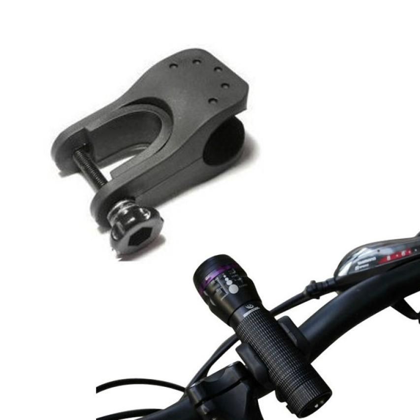 Bike Bicycle Cycling Led Flashlight Holder Front light Mount Clip Bracket NEW