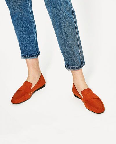 Image 6 De Mocassins A Masque De Zara Zara Kadin Ayakkabilar