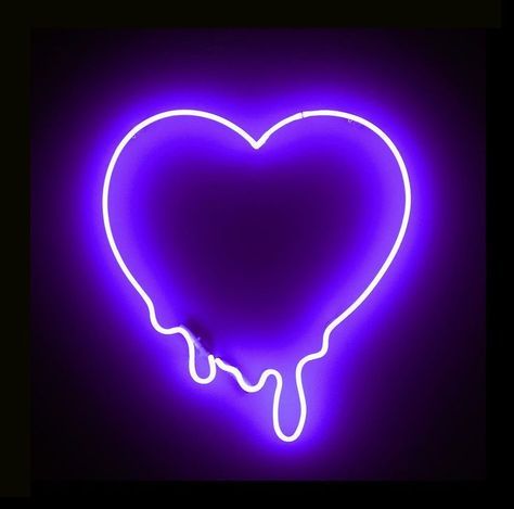Neon Hearts Wallpaper