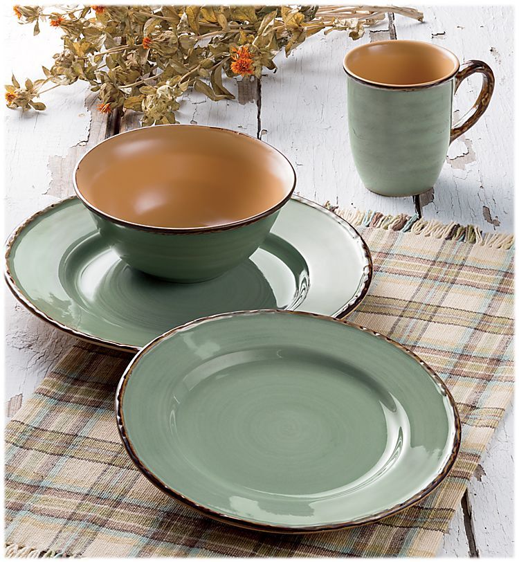 Bob Timberlake Cedar Lake Stoneware Dinnerware 16-Piece Set | Bass ... Bob Timberlake Cedar Lake Stoneware Dinnerware 16-Piece Set | Bass ...