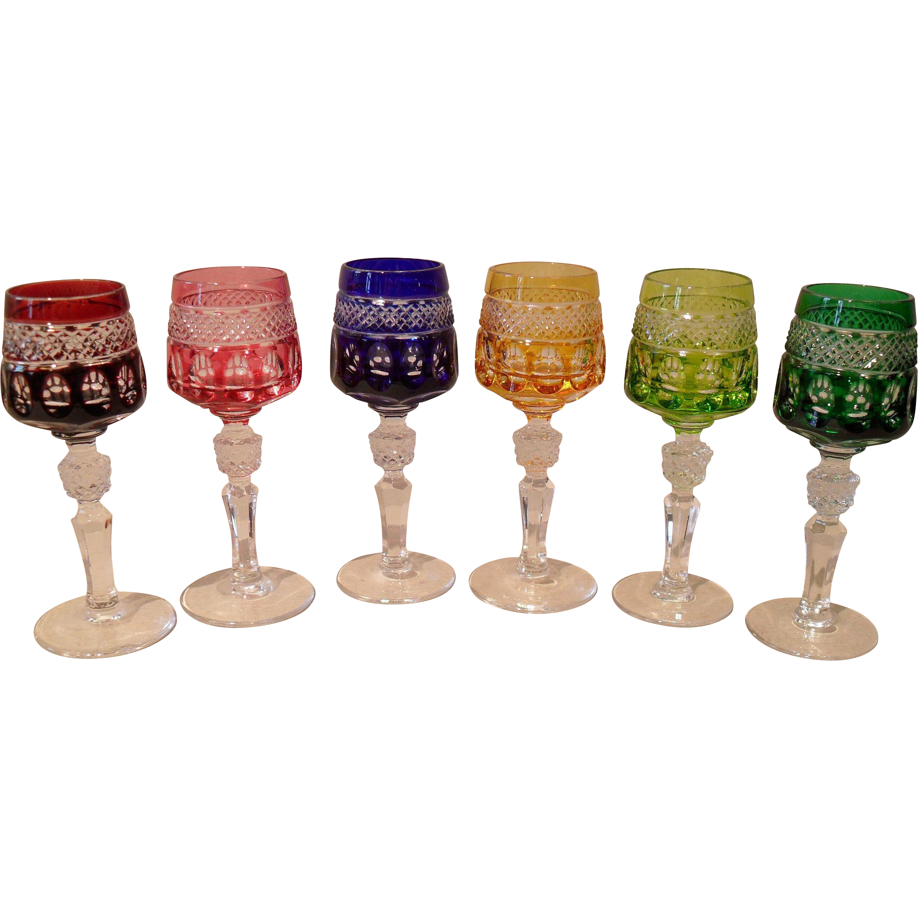Pin on Cordial glasses Saint Lambert Jewel Tone Wine Glasses