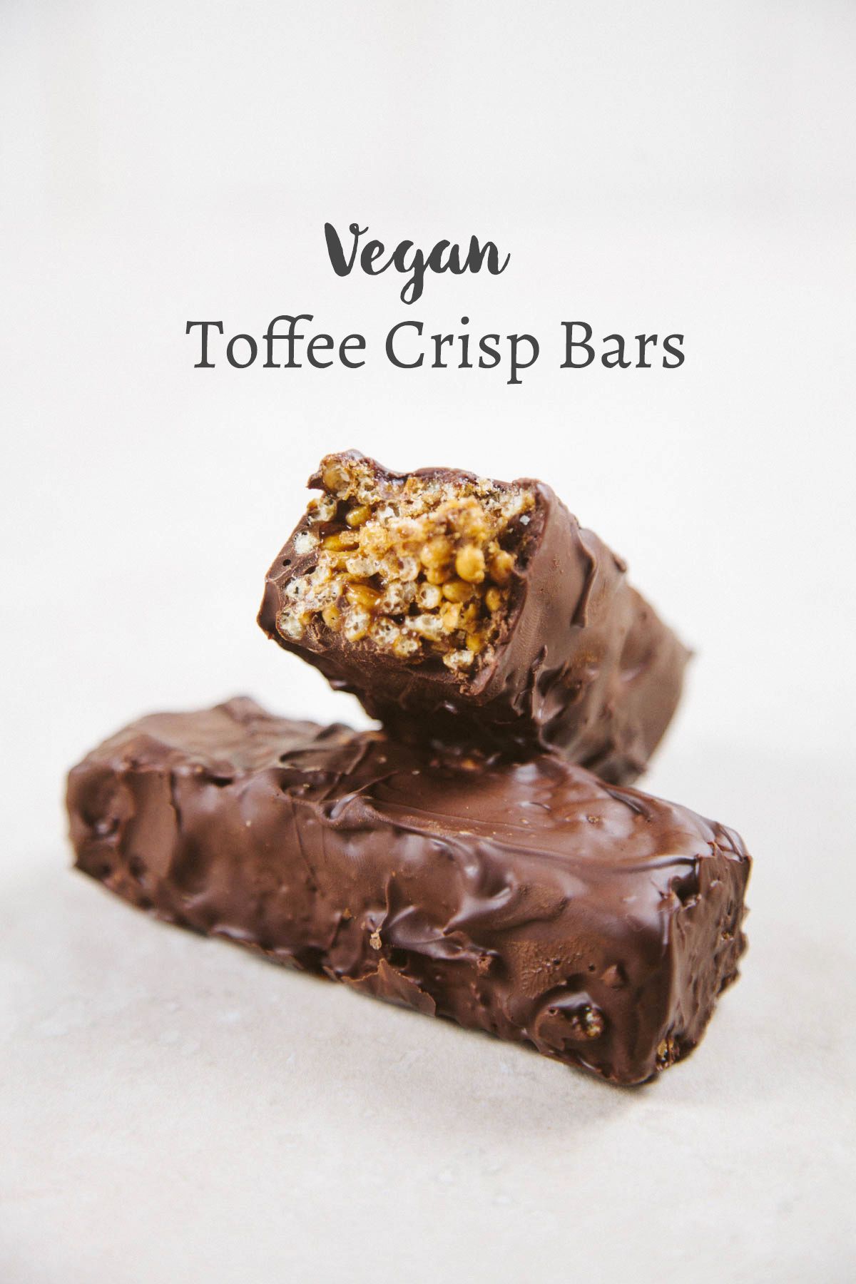 Vegan Toffee Crisp Bars Vegan Toffee Crisp Bars