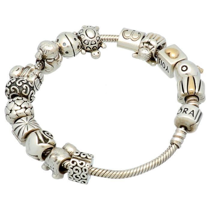 Pulsera Pandora Oro Y Plata | Pandora bracelets, Pandora charm ... Pulsera Pandora Oro Y Plata | Pandora bracelets, Pandora charm ...
