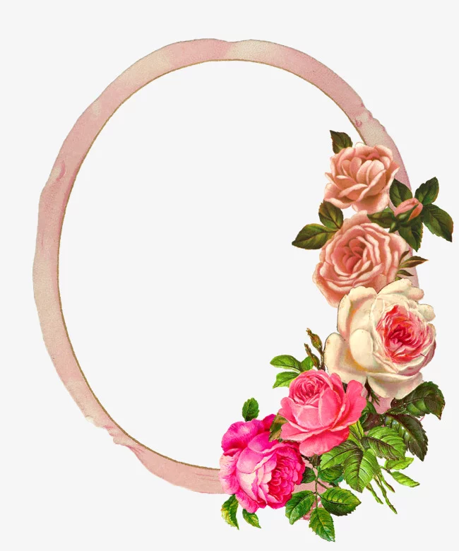 اطارات وورد جاهزة للكتابة موسوعة Flower Frame Flower Frame Png Digital Flowers