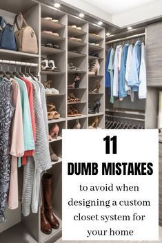 How many custom closets have you designed in your life?How many custom closets has your builder or remodeler designed in the history of their business?If your answer to these questions is zero… Master Closet Design, Custom Closet Design, Walk In Closet Design, Master Bedroom Closet, Closet Designs, Custom Closets, Wardrobe Design, Diy Custom Closet, Bedroom With Walk In Closet Layout
