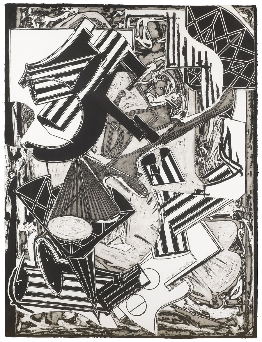 fine art intaglio etching Stella